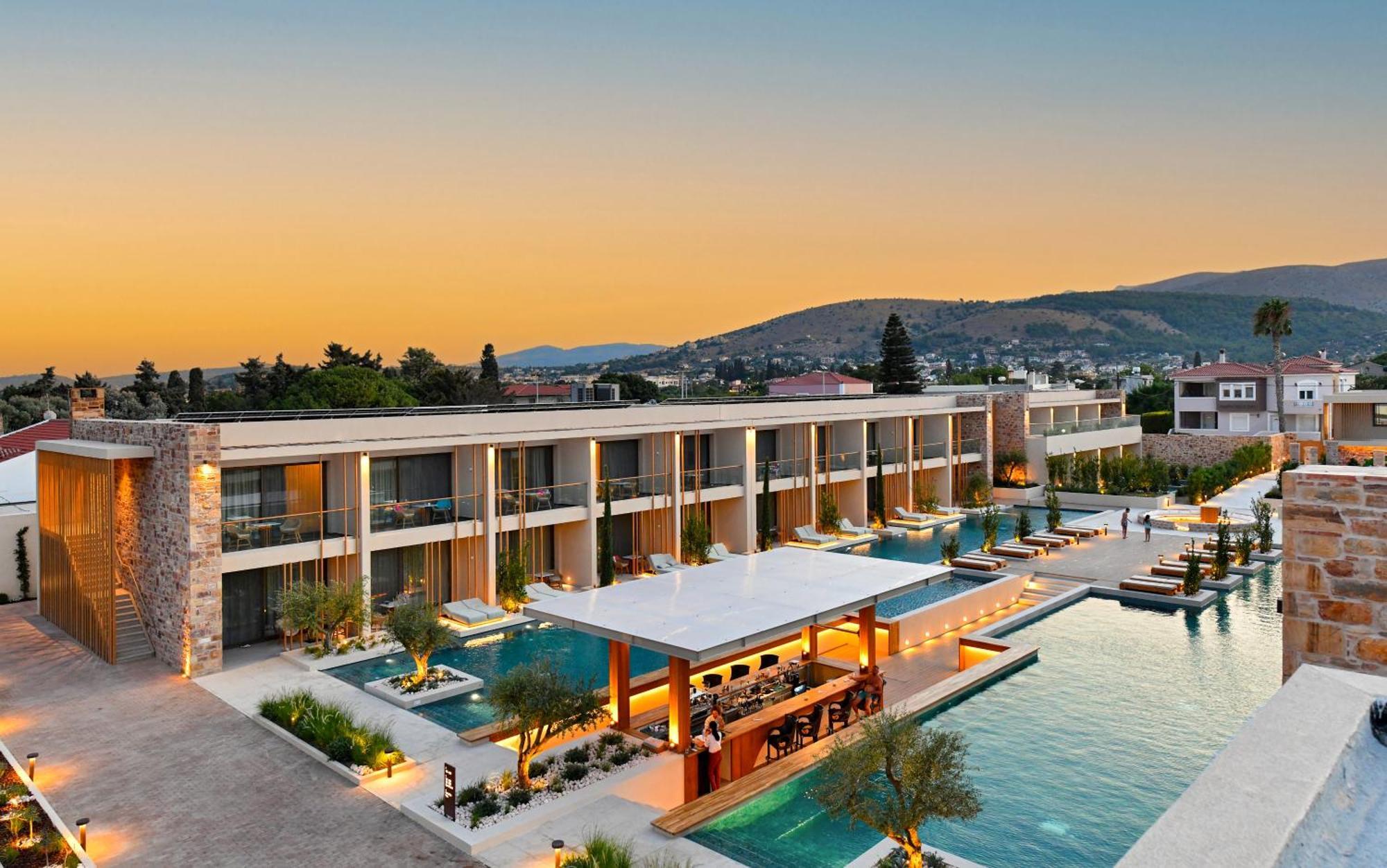 Royal Pearl Island Chios Hotel And Spa エクステリア 写真